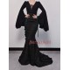 Surface Spell Gothic Nyx Fishtail Long Tail Skirt(Full Payment Without Shipping)